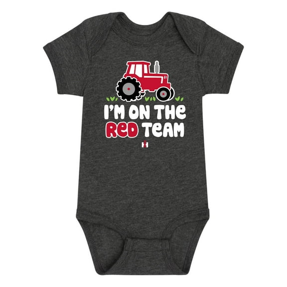 International Harvester - I'm On The Red Team - Infant Baby One Piece