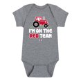 thumbnail image 1 of International Harvester - I'm On The Red Team - Infant Baby One Piece, 1 of 6