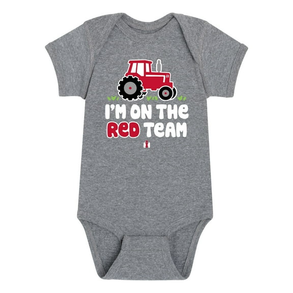 International Harvester - I'm On The Red Team - Infant Baby One Piece