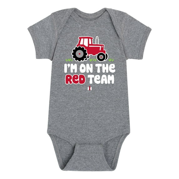 International Harvester - I'm On The Red Team - Infant Baby One Piece
