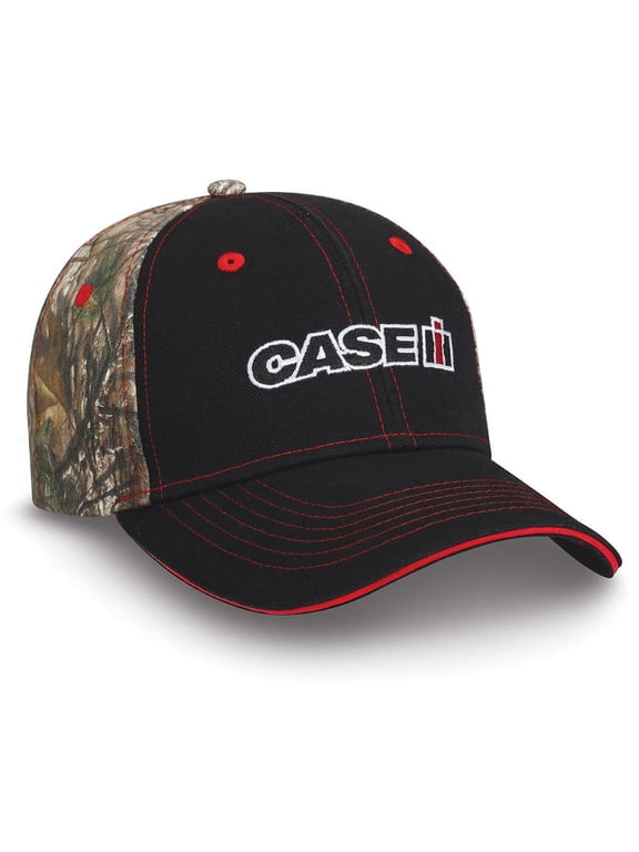 IH Black Cap with Camouflage Back, 220233