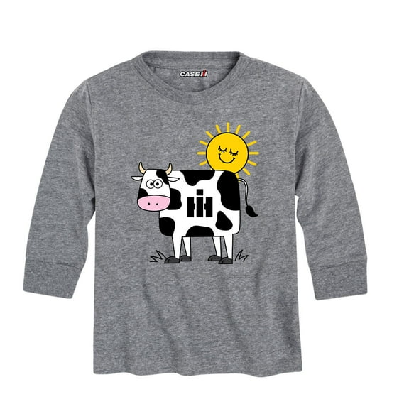 International Harvester - IH Cow - Toddler Long Sleeve Graphic T-Shirt