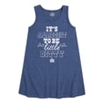 thumbnail image 1 of International Harvester - It's Alright To Be Little Bitty - Toddler Girls A-line Dress, 1 of 6