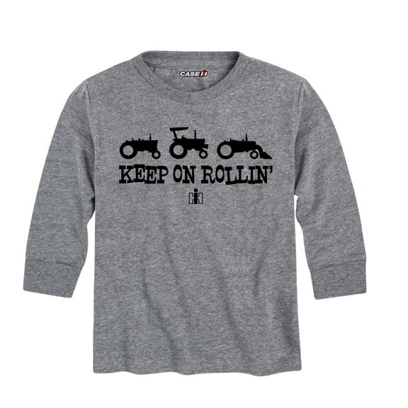 International Harvester - Keep On Rollin - Youth Long Sleeve Graphic T-Shirt