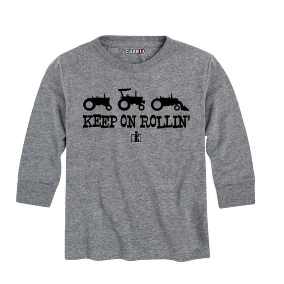 International Harvester - Keep On Rollin - Youth Long Sleeve Graphic T-Shirt