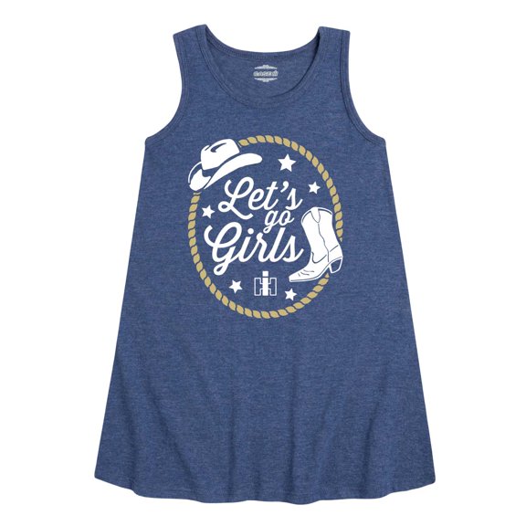 International Harvester - Let's Go Girls - Youth Girls A-line Dress