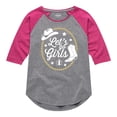 thumbnail image 1 of International Harvester - Let's Go Girls - Youth Girls Raglan Graphic T-Shirt, 1 of 6