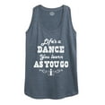 thumbnail image 1 of International Harvester Life's A Dance - Women's Racerback Tank Top, 1 of 6
