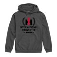thumbnail image 1 of International Harvester Logo Badge - Men's Pullover Hooded Fleece Sweatshirt, 1 of 6