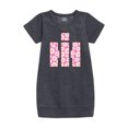 thumbnail image 1 of International Harvester - Pink Daisies Logo - Youth Girls Fleece Dress, 1 of 1