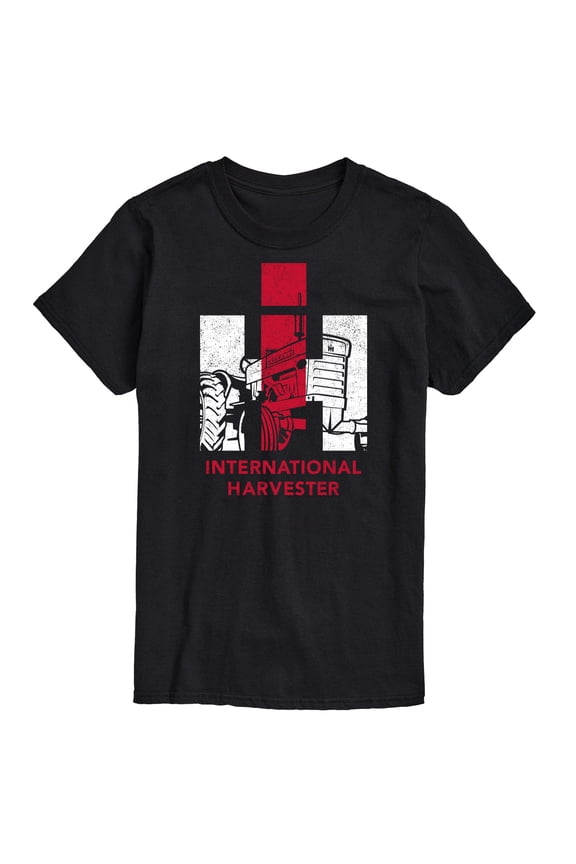 International Harvester Tractor Fill Logo - Men's Short Sleeve Graphic T-Shirt