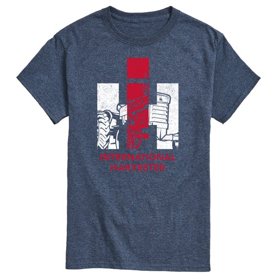International Harvester Tractor Fill Logo - Men's Short Sleeve Graphic T-Shirt