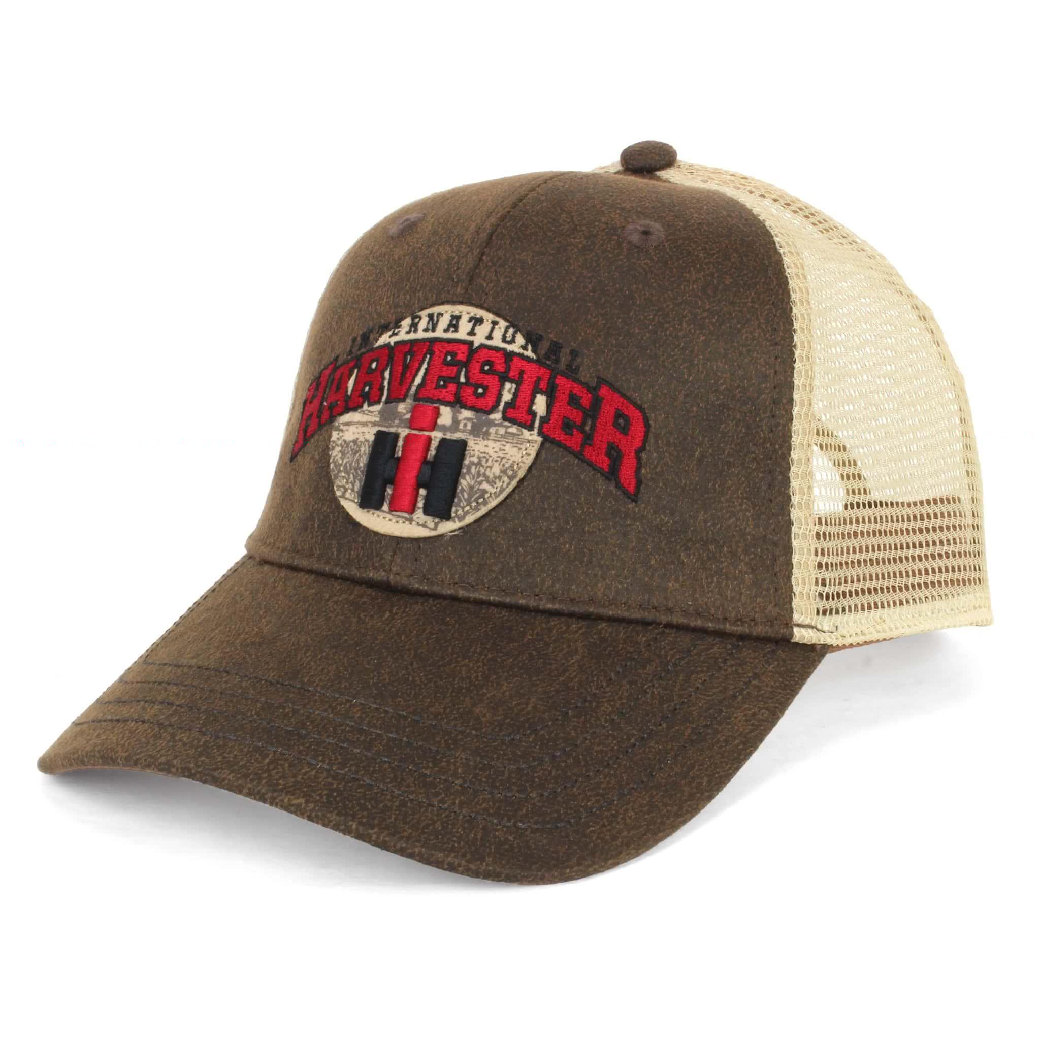 International Harvester Washed Wax Cloth Cap, 16IH096