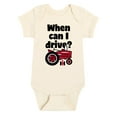 thumbnail image 1 of International Harvester - When Can I Drive - Infant Baby One Piece, 1 of 6