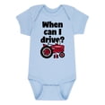 thumbnail image 1 of International Harvester - When Can I Drive - Infant Baby One Piece, 1 of 6