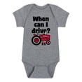 thumbnail image 1 of International Harvester - When Can I Drive - Infant Baby One Piece, 1 of 6