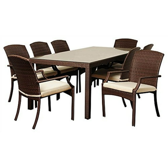 International Home Amazonia 7 Piece Extendable Patio Dining Set