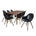 thumbnail image 1 of Amazonia SC ARI-8CHAMBLK Charlotte Rectangular Patio Dining Set, Black - 9 Piece, 1 of 7
