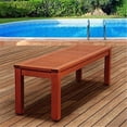 thumbnail image 1 of Amazonia Richfield 53" Eucalyptus Backless Bench, 1 of 4