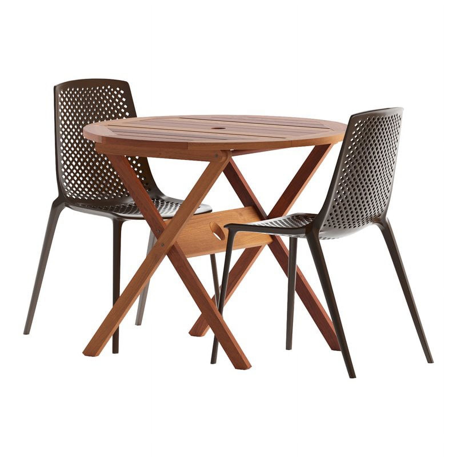International Home Miami Corp Amazonia 3Piece Resin Patio Dining Set