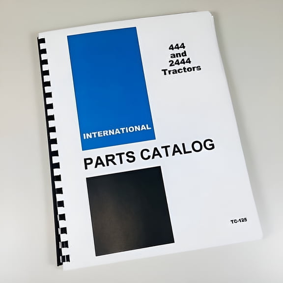 International Ih 444 2444 Tractor Parts Assembly Manual Catalog Exploded Views