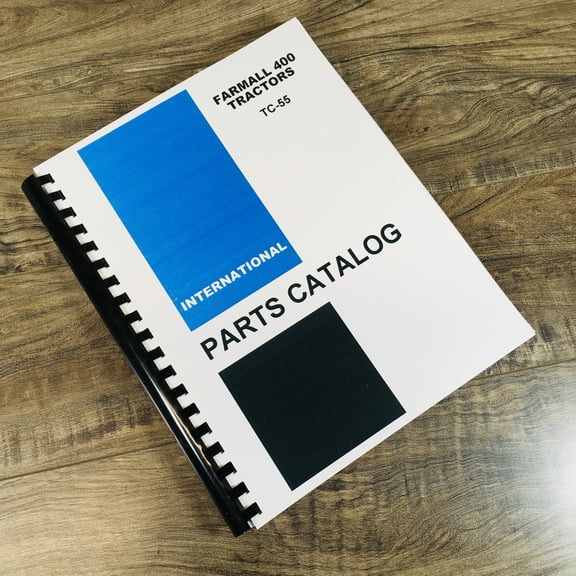 International Ih Farmall 400 Tractor Parts Assembly Manual Catalog Numbers