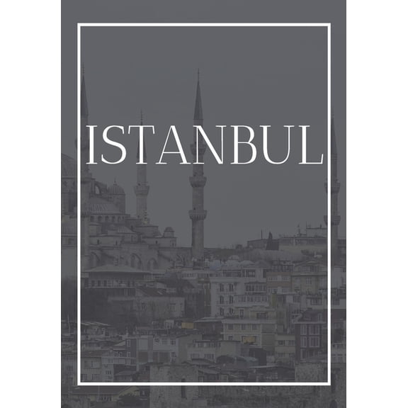 International: Istanbul: A decorative book for coffee tables, bookshelves, bedrooms and interior design styling: Stack International city books to add decor to any room. Faded skyline effect cover: Id