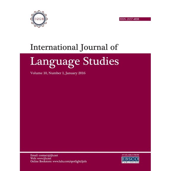 International Journal of Language Studies (IJLS) - volume 10(1) (Paperback)