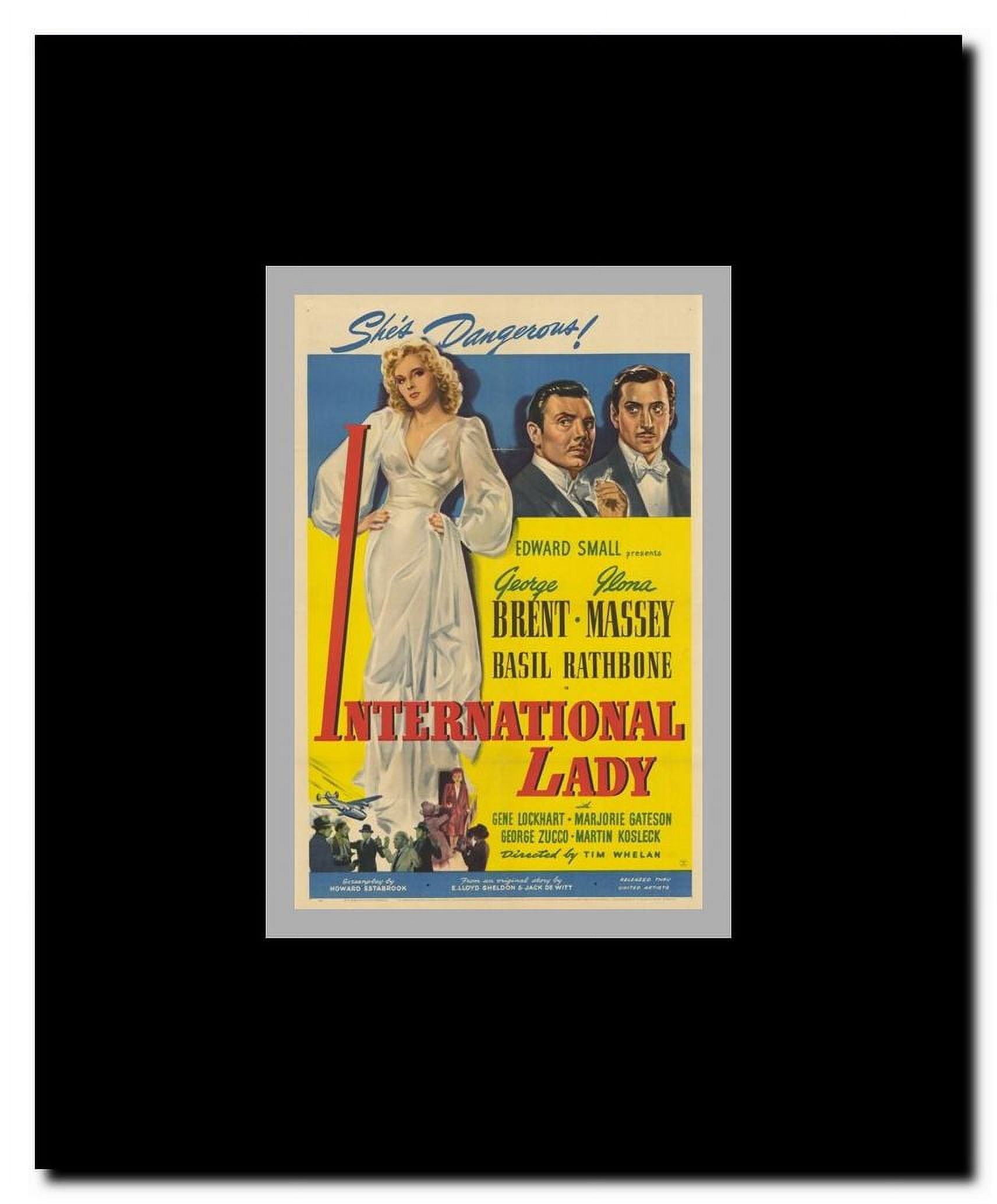 International Lady Framed Movie Poster