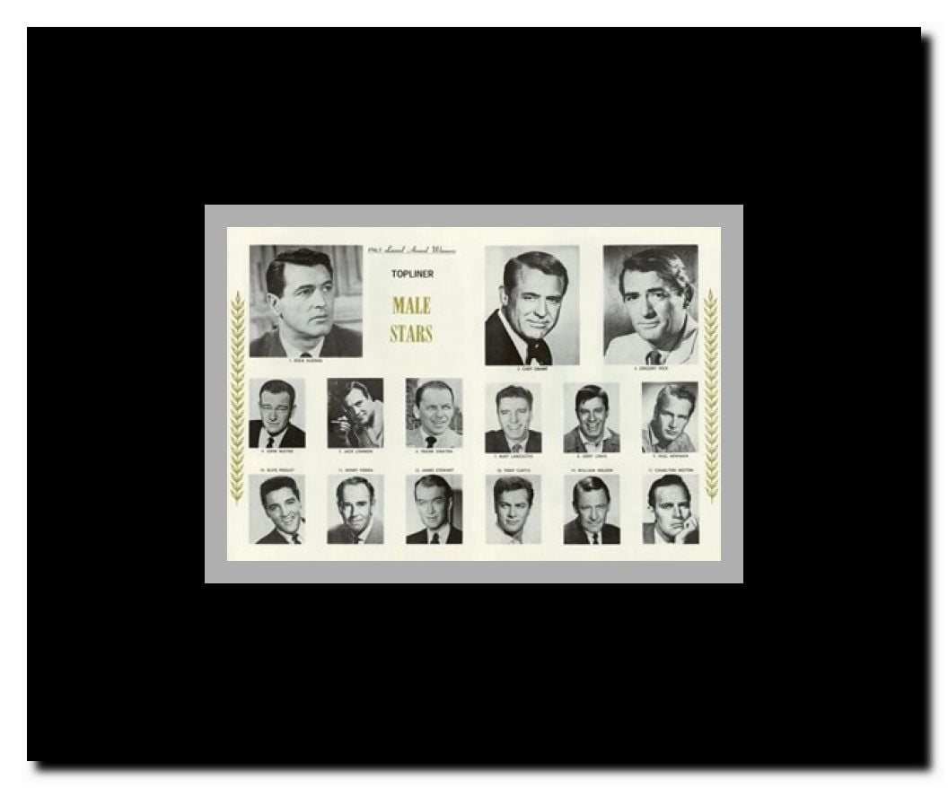 International Laurel Awards Framed Movie Poster