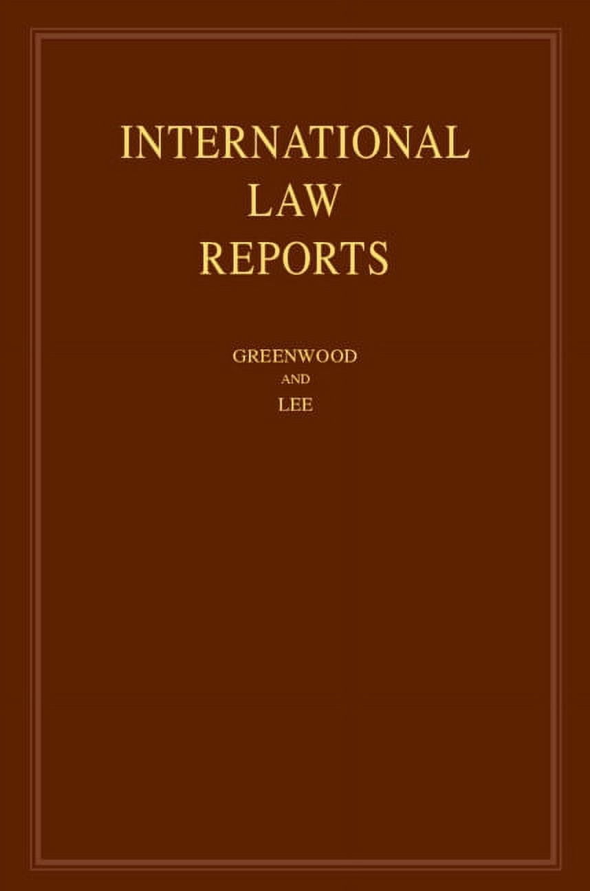 International Law Reports International Law Reports: Volume 191, Book ...