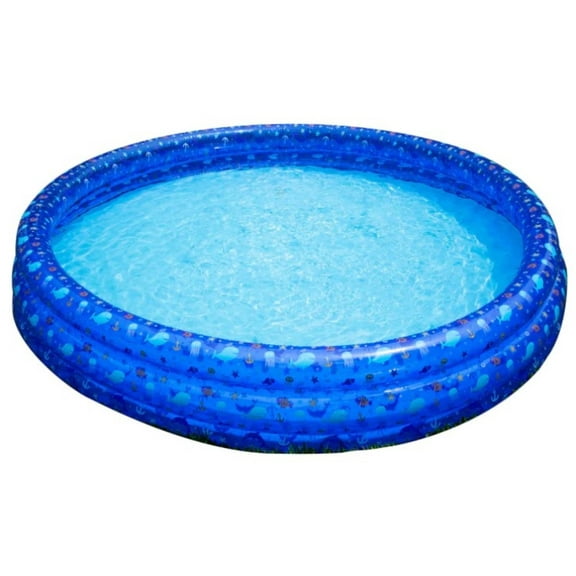 International Leisure Swimline 60" 3 Ring Inflatable Kiddie Pool
