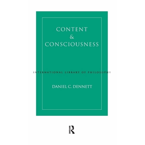 International Library of Philosophy Content and Consciousness, (Hardcover)