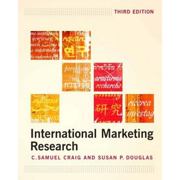 Pre-Owned International Marketing Research (Paperback) 0470010959 9780470010952