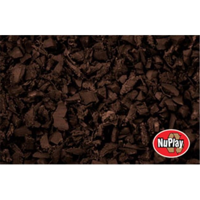 International Mulch NuPlay 75 cu ft. Rubber Mulch Nuggets - Earthtone