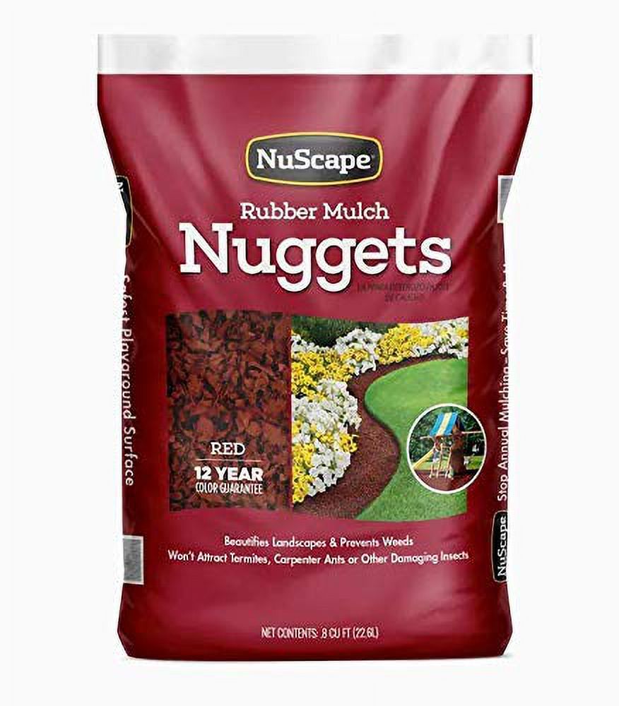 International Mulch NuScape 0.8cu ft Red Playground Rubber Mulch