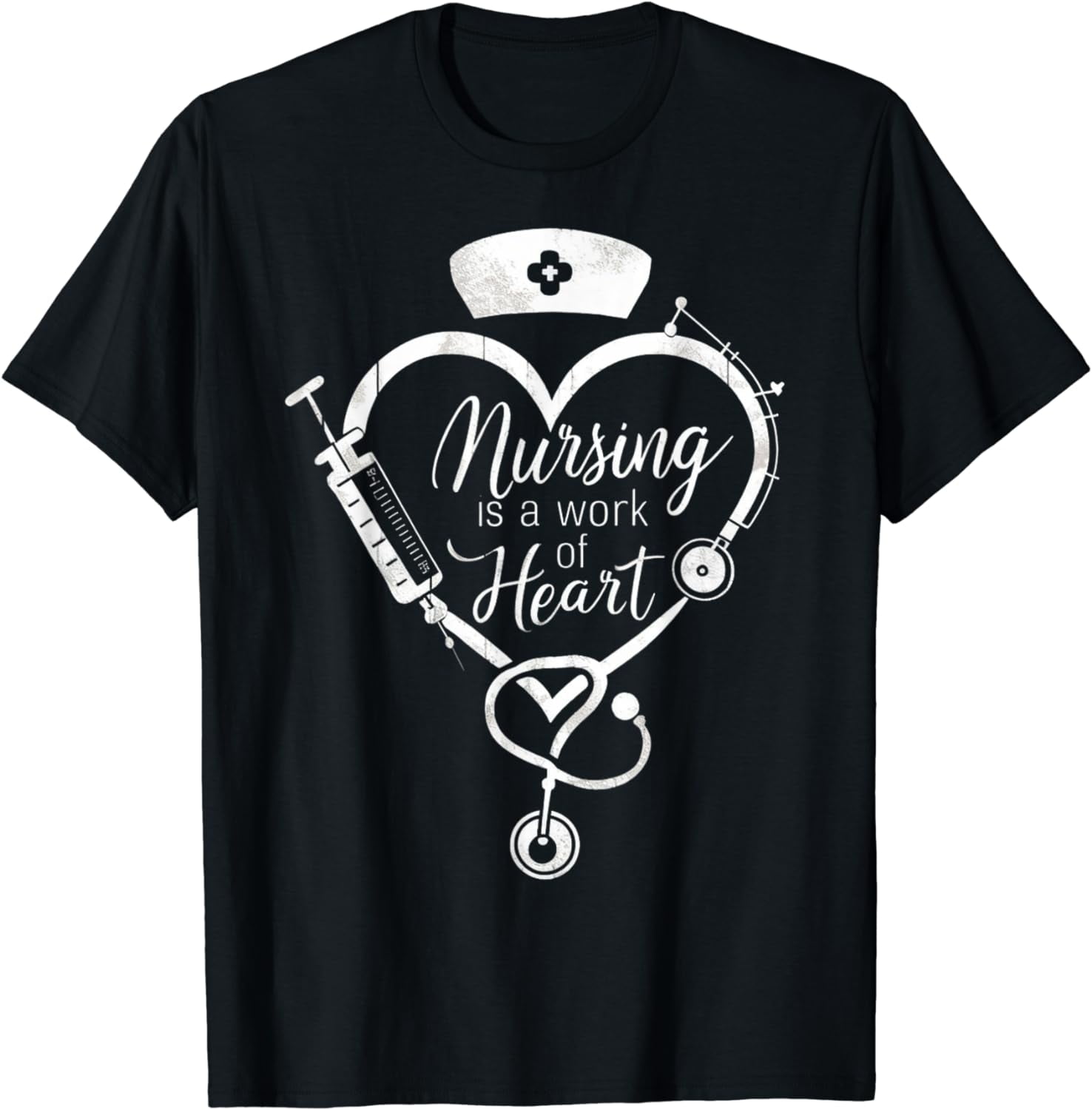 International Nurses Day 2024, Nursing Is a Work Of Heart TShirt
