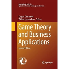 International Operations Research & Mana Game Theory and Business Applications, Book 194, (Paperback)