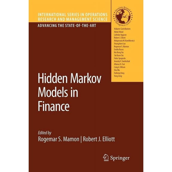 International Operations Research & Mana Hidden Markov Models in Finance, Book 104, (Paperback)