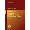 thumbnail image 1 of International Operations Research & Mana Operations Research and Health Care Policy, Book 190, (Paperback), 1 of 1