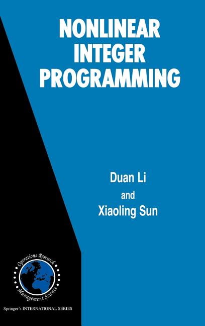 International Operations Research & Mana Nonlinear Integer Programming ...