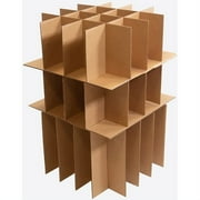 International Paper Packaging Wholes. Dish Pack Box Partition Set Brown