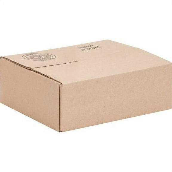 International Paper Shipping Case External Dimensions: 10" Length x 12" Width x 4" Height - 200 lb - Flap Closure - Corrugated Board - Kraft - For Storage, Packages - 25 / Pack