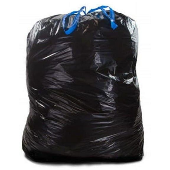 International Plastics CL-BCB-3747 37 x 47 in. 44 gal Drawstring Trash Bag, 1.2 Mil - Case of 50