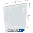 thumbnail image 1 of International Plastics CZ41620 16 x 20 in. ClearZip Lock Bags, 0.004 Gauge - Case of 500, 1 of 1