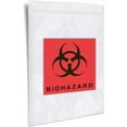 thumbnail image 1 of International Plastics CZB20305 3 x 5 in. ClearZip Biohazard Bags, 0.002 Gauge - Case of 1000, 1 of 1
