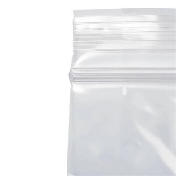 International Plastics CZH20614 6 x 14 in. 2 Mil Zip Locking Low Density Polyethylene Bags with Hanghole, Clear - Pack of 1000