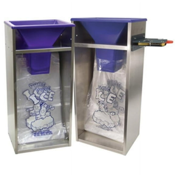 International Plastics PB-ICEDISP10 8-10 lbs Ice Bagger Dispenser