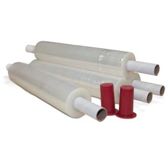 International Plastics SF2006 20 in. x 1000 ft. 80 Gauge Clear Stretch Film - Case of 4 Rolls