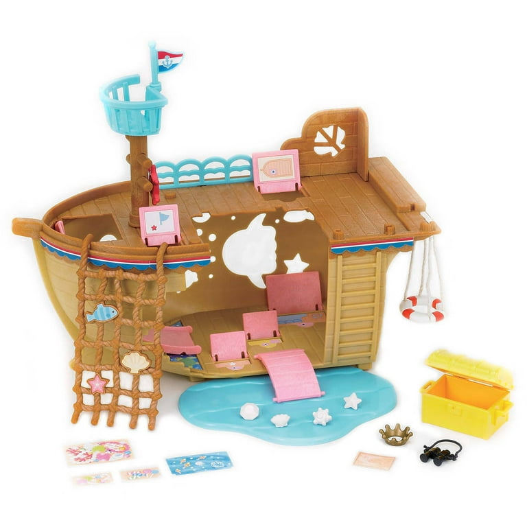 Calico Critters Adventure Treasure Ship Walmart